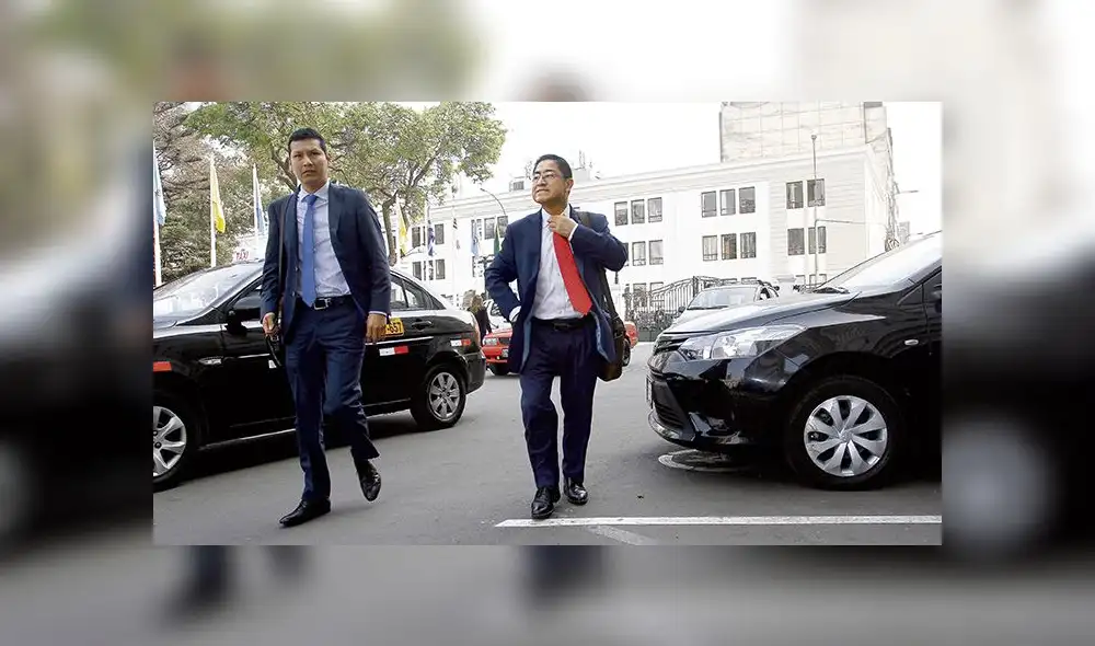 Ex juez supremo Hinostroza tuvo escoltas cuando huyó a Ecuador