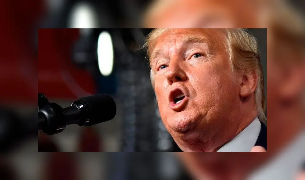 Trump ha recrudecido sus ataques hacia la prensa y el Partido Demócrata. Foto: AFP