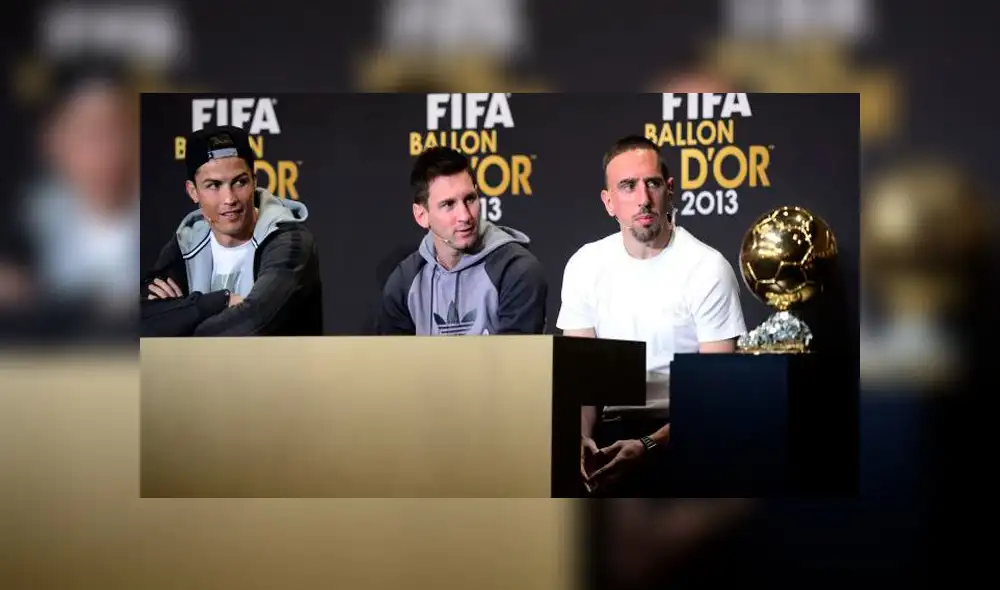 Frank Ribéry: "Me robaron el Balón de Oro en el 2013"