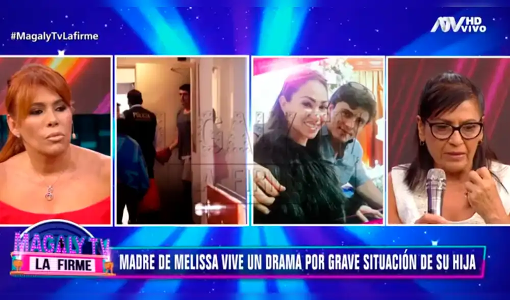 Mamá de Melissa Loza sobre novio de modelo: “La tiene secuestrada a mi hija y trafica droga”