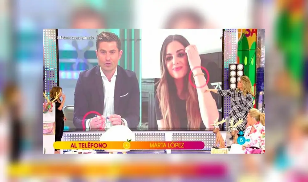 Un programa de Telecinco reveló que Alfonso y Alexia usar el mismo coletero en espiral. (Foto: Telecinco)