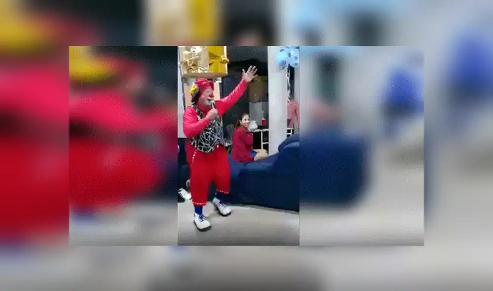 Facebook viral: Torpe payasito comete terrible 'blooper' y arruina fiesta infantil [VIDEO]
