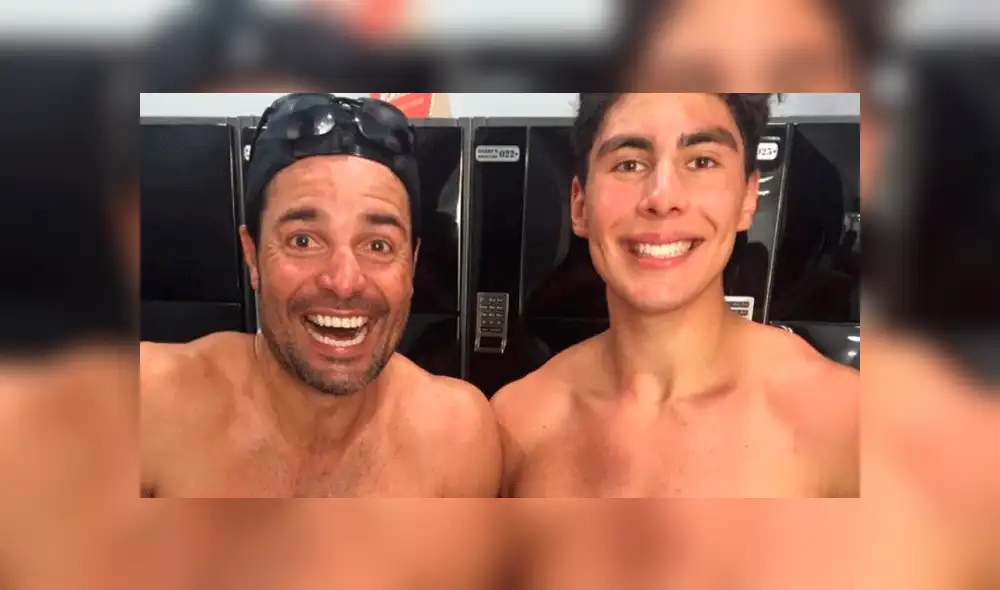 Hijo de Chayanne hizo 'striptease' por su cumpleaños [VIDEO]