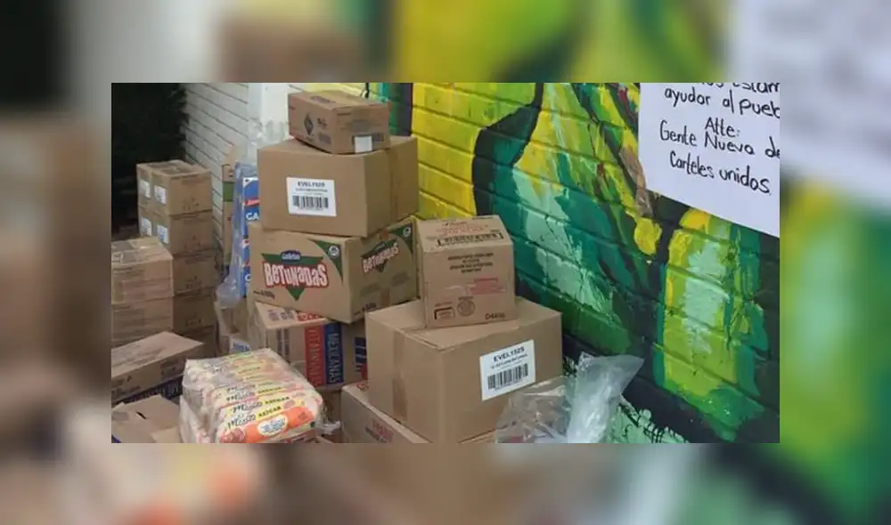 En Facebook, asombro por donación de narcos para damnificados del terremoto en México [FOTOS]