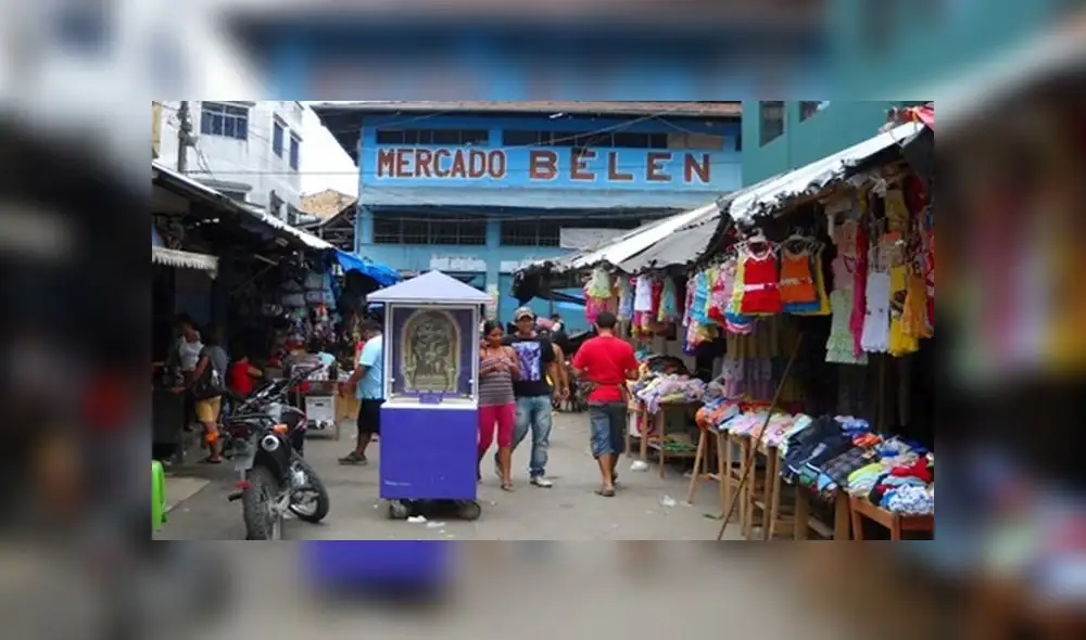 Mercado Belén. Créditos: Gobierno Regional de Loreto.