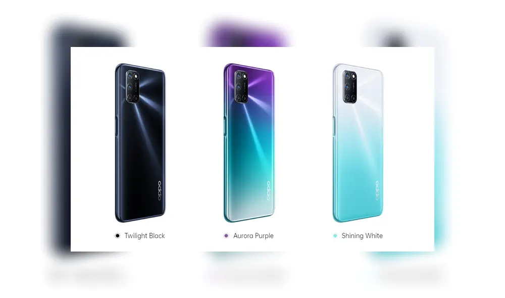 Disponible en color negro, morado y blanco.