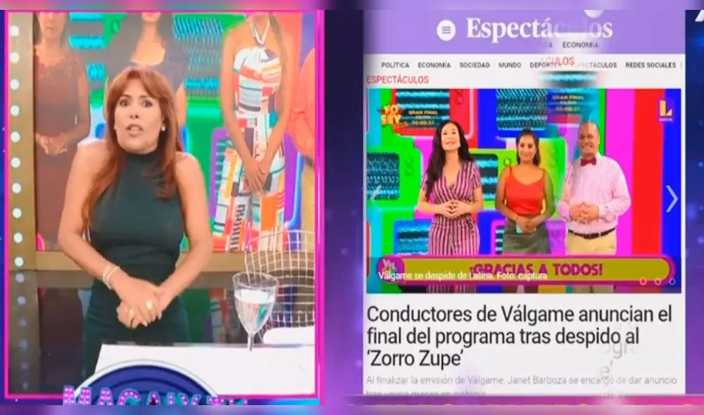 La conductora de televisión arremetió contra los productores del programa y los responsabilizó por su cierre definitivo.