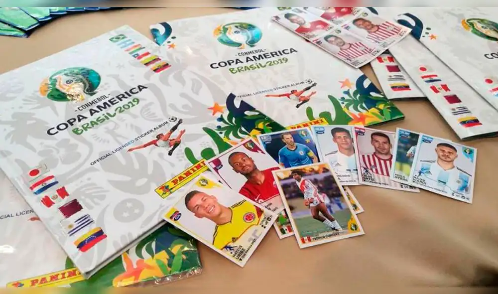 Copa América: Panini presentó el álbum oficial de Brasil 2019 [FOTOS]