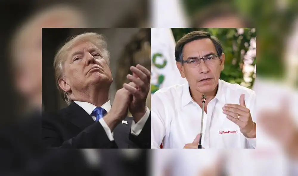 Trump ofrece ayuda a Vizcarra. Trump ofrece ayuda a Vizcarra.
