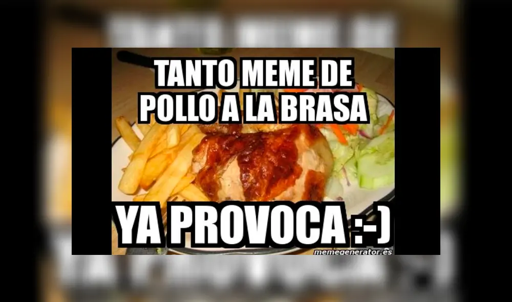 Facebook viral: los mejores memes por el Día del Pollo a la Brasa [FOTOS]
