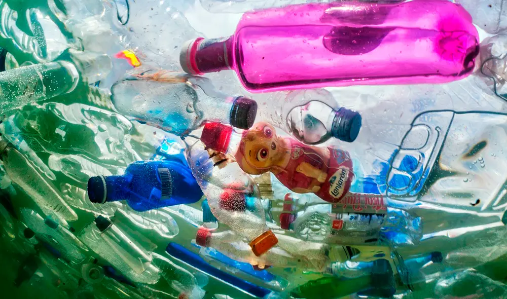 El tiempo de degradación de una botella de plástico oscila entre los 150 y 1000 años, si es que está enterrada | Créditos: National Geographic