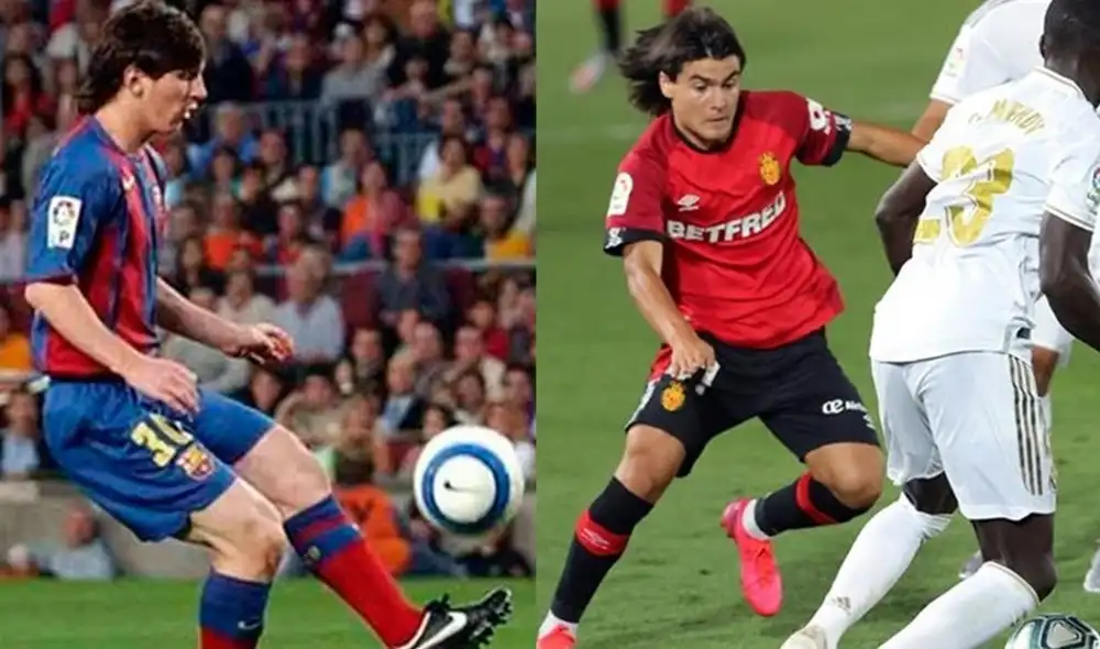 Luka Romero - Lionel Messi