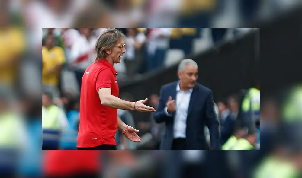 Ricardo Gareca no se guardó nada y encaró a un periodista que le hizo una pregunta incómoda tras goleada de Brasil. (Foto: AFP) Ricardo Gareca no se guardó nada y encaró a un periodista que le hizo una pregunta incómoda tras goleada de Brasil. (Foto: AFP)