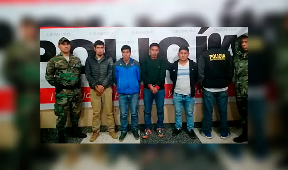 Cuatro sujetos fueron detenidos con 128 kilos de drogas en Ayacucho. Foto: Jornada.com Cuatro sujetos fueron detenidos con 128 kilos de drogas en Ayacucho. Foto: Jornada.com
