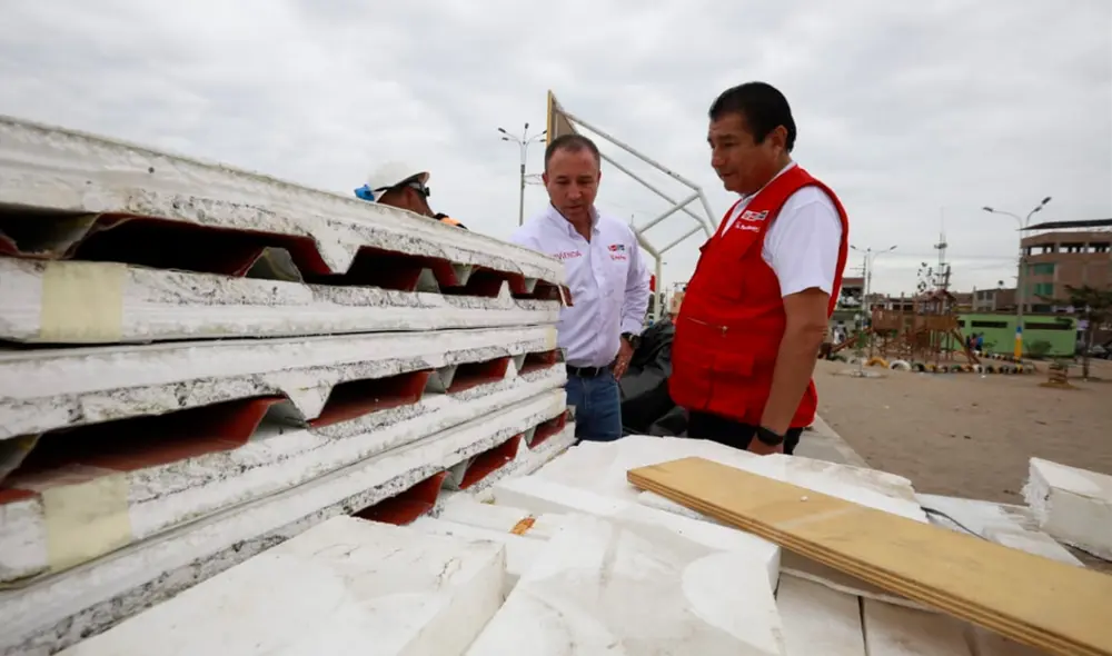 Incendio en VES: Ministerio instala módulos de vivienda para afectados