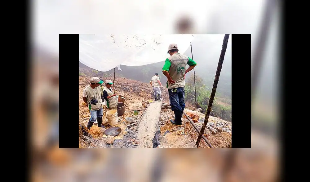 Mineros ilegales de Ecuador siguen en suelo peruano