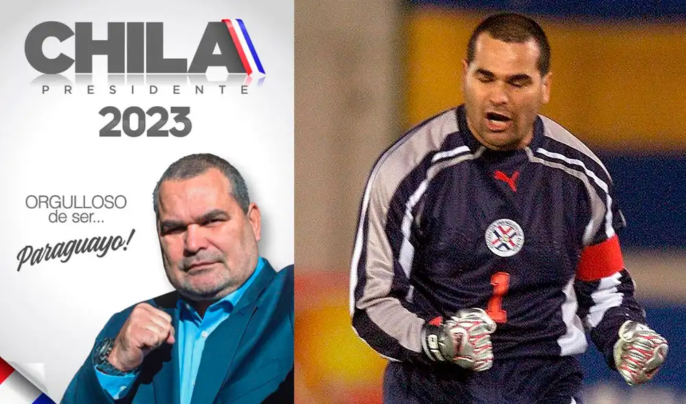 Chilavert fue reconocido tres veces como mejor arquero por la FIFA (1995, 1997, 1998). Foto: Chilavert (Twitter) / AFP