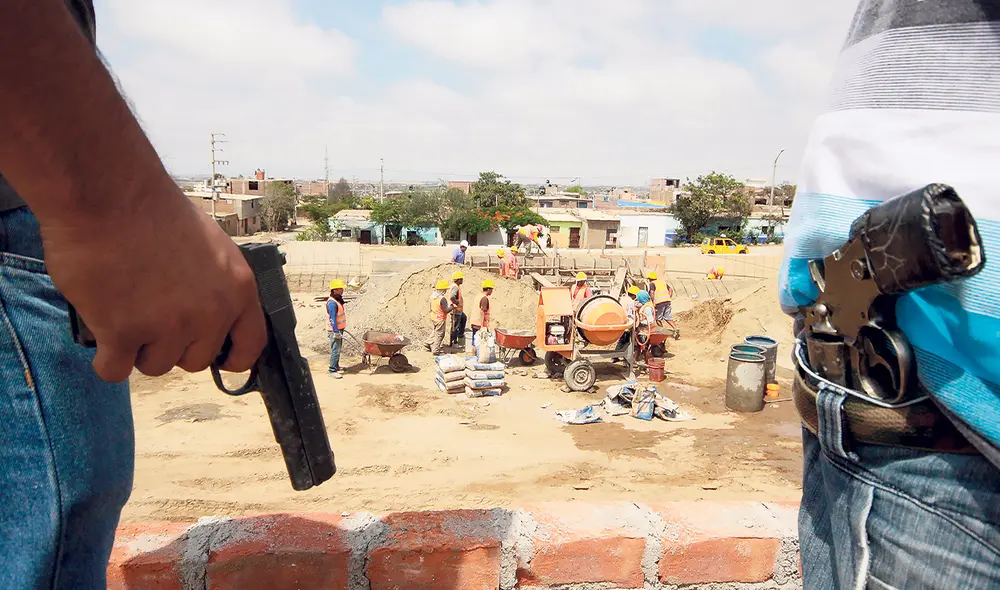 Extorsión. Las mafias pretenden apoderarse de las obras. Foto: difusión