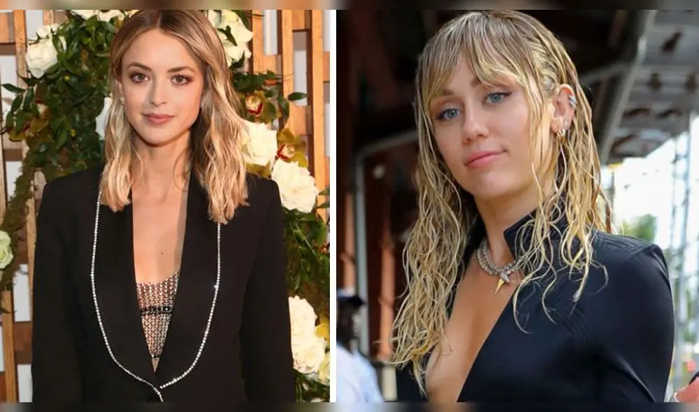 Miley Cyrus y Kaitlynn Carter Miley Cyrus y Kaitlynn Carter