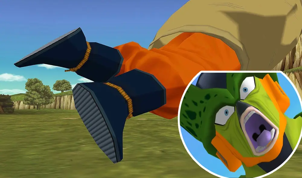 Dragon Ball Z: Budokai tiene varias historias alternativas. Aquí una de ellas. Foto: composición LR