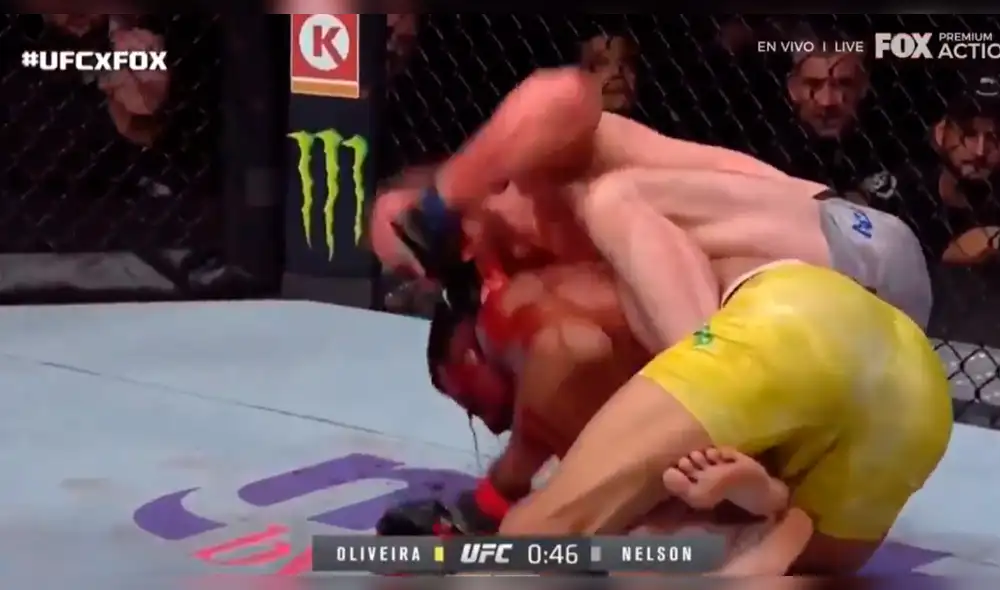 UFC 231: El codazo letal de Gunnar Nelson que bañó en sangre a 'Cowboy' Oliveira [VIDEO]
