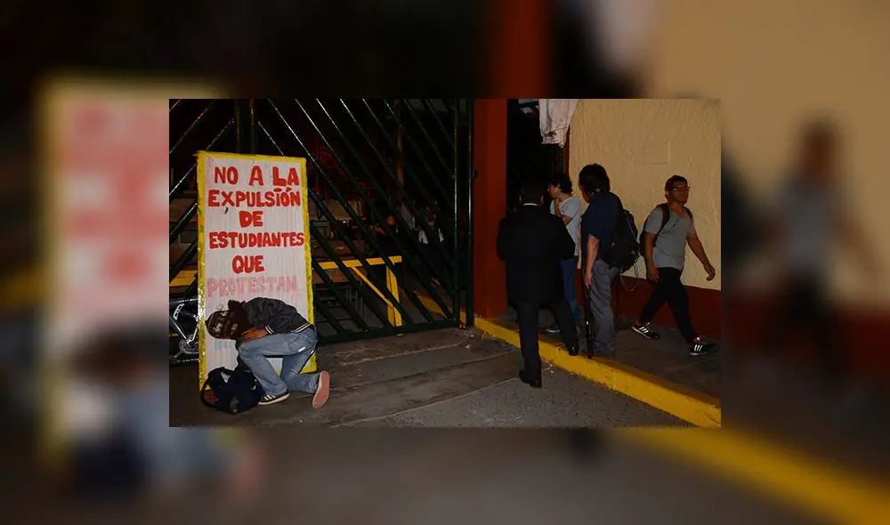 UNMSM: estudiantes toman campus en protesta contra medidas del rector