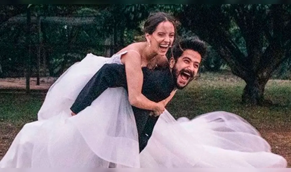 Camilo Echeverry y Evaluna Montaner se burlan de quienes los critican por casarse jóvenes. Foto: Instagram