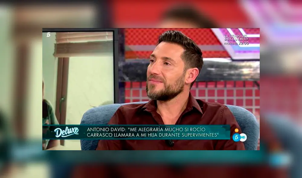 'Sábado Deluxe’: Antonio David revela cómo se siente Rocío Flores tras comentarios de Rocío Carrasco