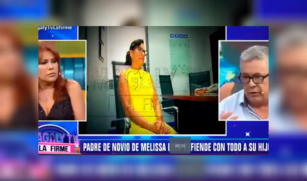 Fiscal confiesa sorprendente reacción del novio de Melissa Loza tras la intervención