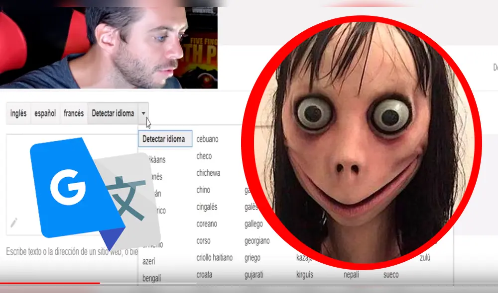 Google Translate: 'Momo' genera terror en el Traductor con esta terrorífica frase