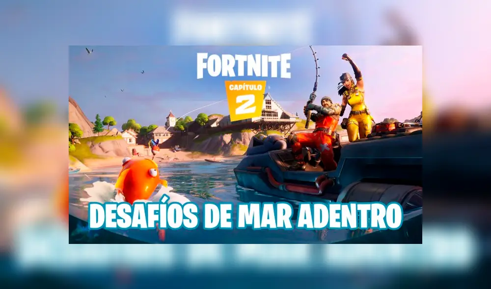 Completa los desafíos Mar Adentro de la semana 1 de la temporada 11 de Fortnite. Foto: Meristation