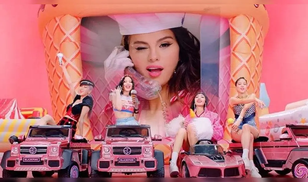 Desliza para ver más imágenes del MV “Ice cream”, de BLACKPINK y Selena Gomez en YouTube. Créditos: YG Entertainment