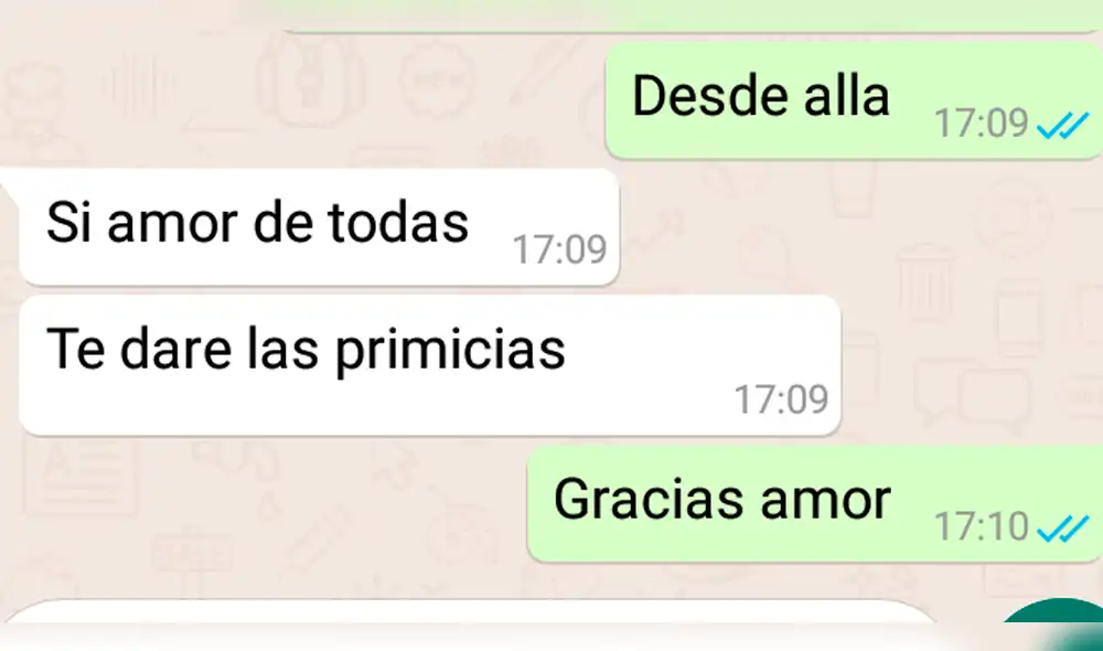 WhatsApp: le cuenta a su novio de España que César Hinostroza se fugó del Perú y así reacciona [FOTOS]