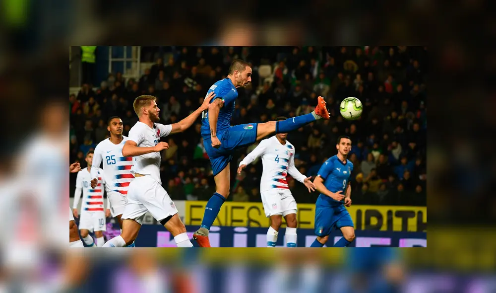 Italia, con gol agónico, venció 1-0 a Estados Unidos por Fecha FIFA 2018 [RESUMEN]