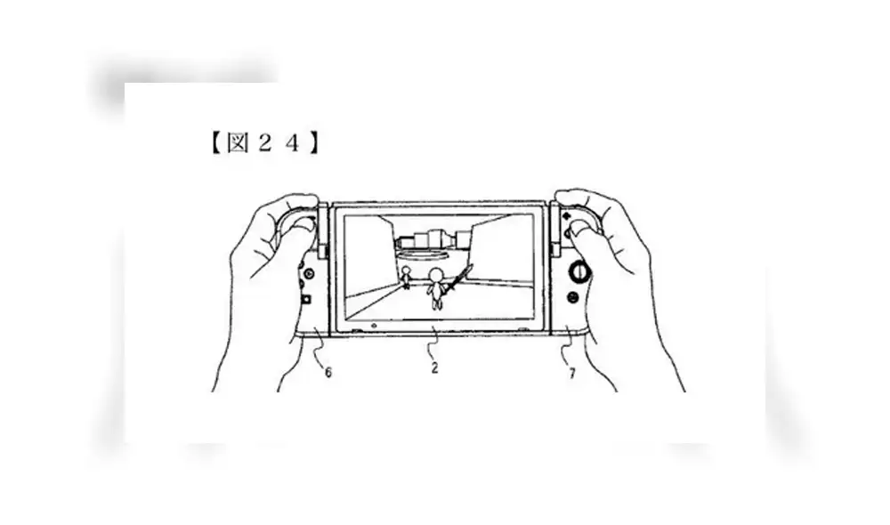Patente filtrada de Nintendo en Japón.