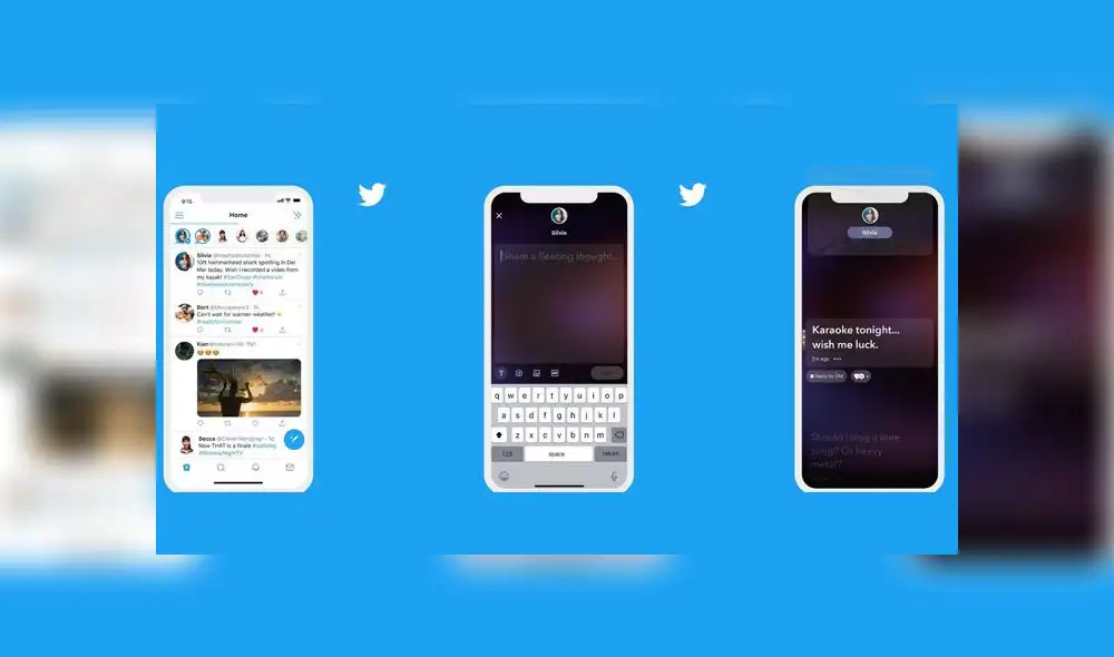 Los nuevos 'Fleets' de Twitter solo se mostrarán a nuestros seguidores.