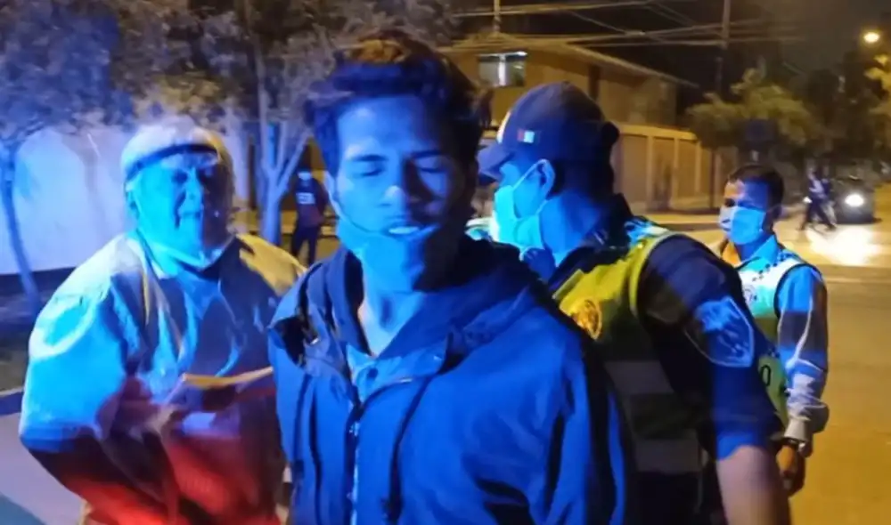 Agraviado se molestó porque el malhechor quiso negar su delito pese a las pruebas en su contra. Foto: Municipalidad de Surco