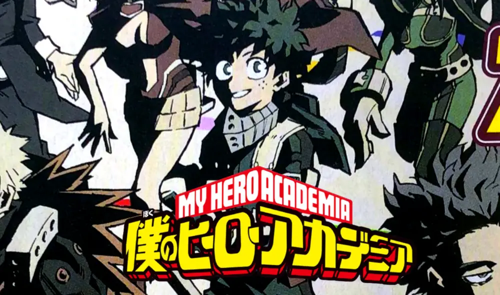My Hero Academia llega el próximo año. Foto: Weekly Shonen Jump.