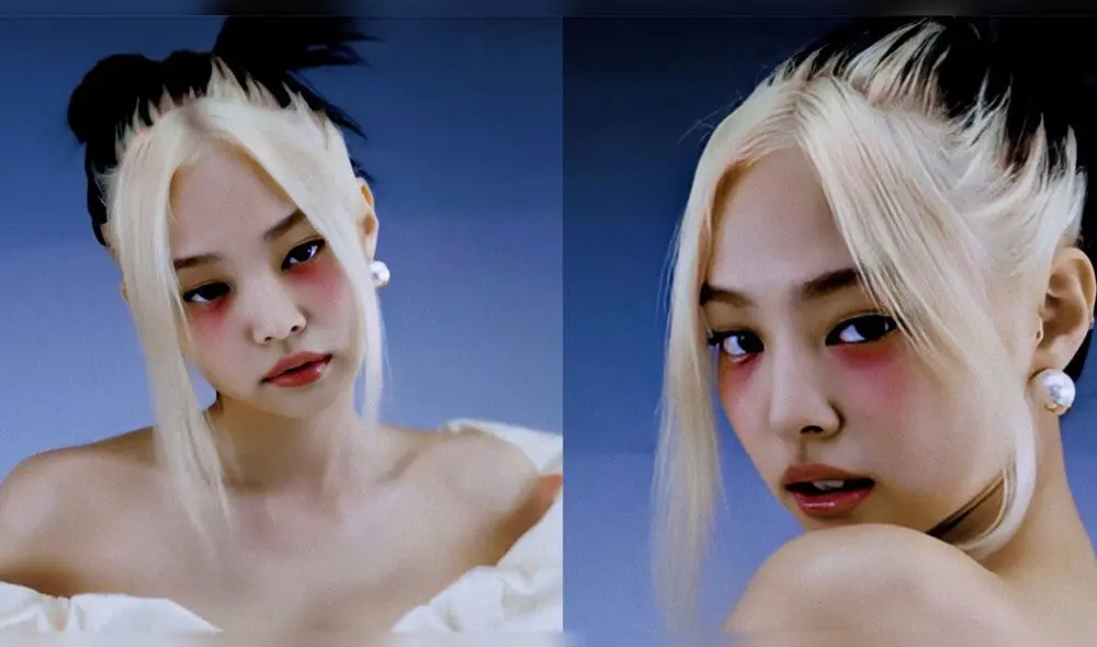 Desliza para ver más fotos de Jennie de BLACKPINK. Créditos: YG Entertainment.