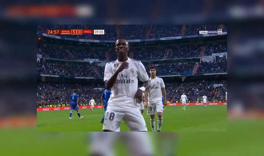 Real Madrid vs Melilla: Vinicius Junior anotó en goleada y lo celebró con peculiar baile [VIDEO]