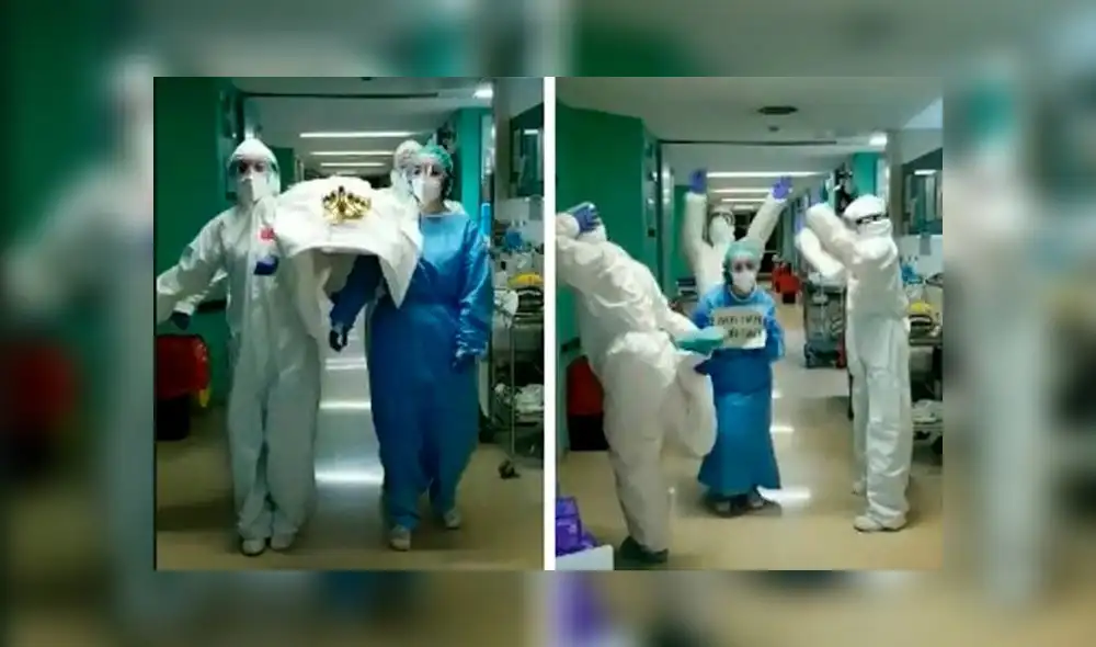 Médicos parodian meme de africanos bailando con ataúd para “matar” al coronavirus [VIDEO] 