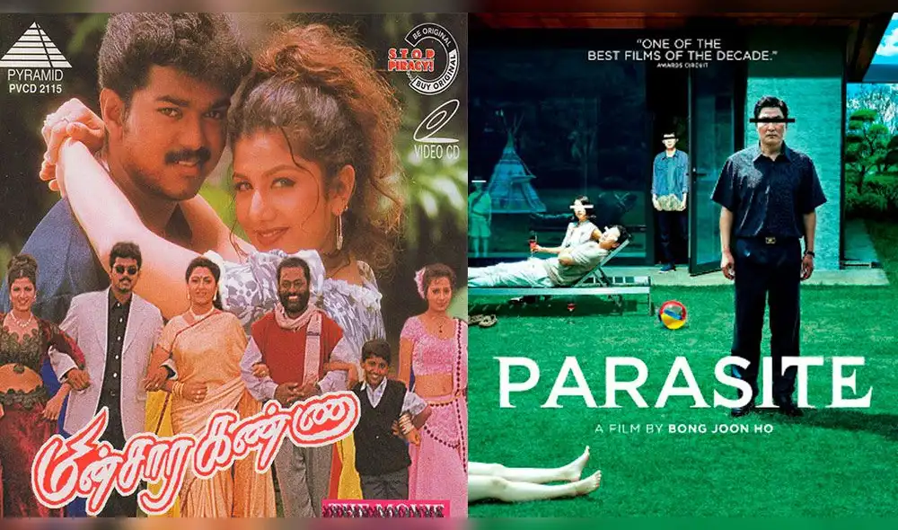 "Parasite" es acusada de copiar la trama de "Minsara Kanna", musical hindú de 1999.