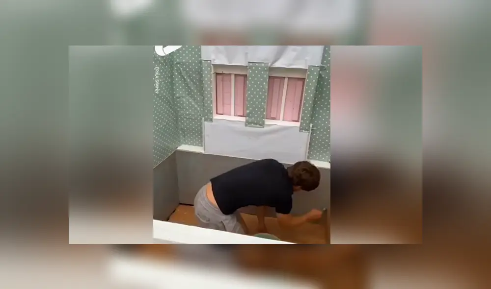 A través de Facebook se ha hecho viral la increíble construcción que hizo un hombre para sus hijos.