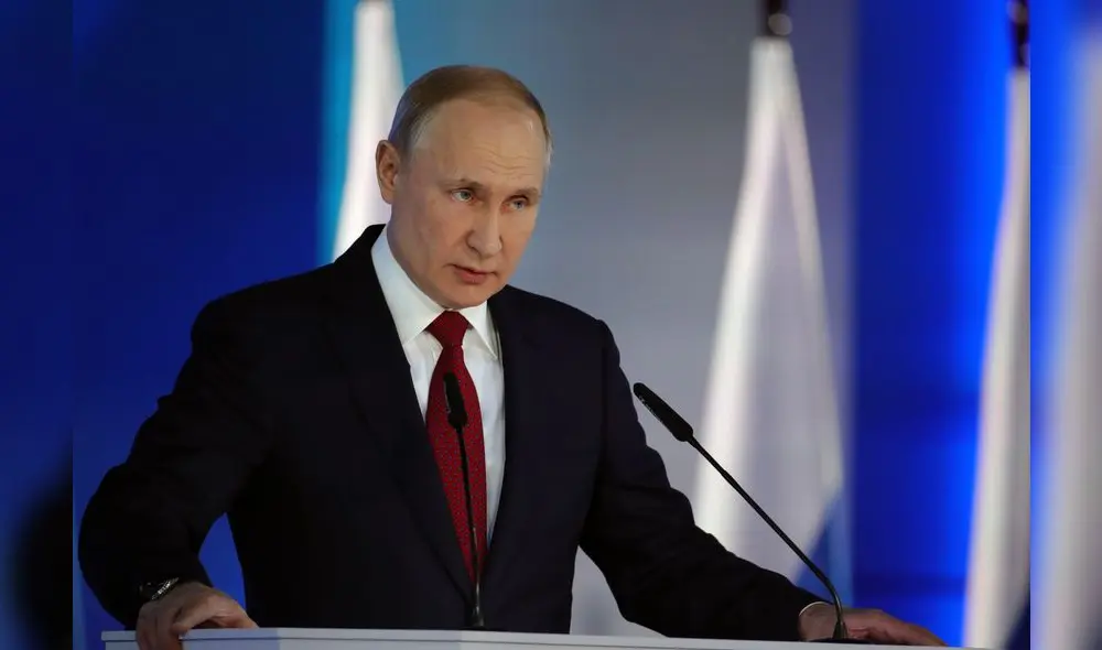 El presidente ruso, Vladimir Putin, se pronunció en contra de una posible tercera guerra mundial. Foto: AFP.