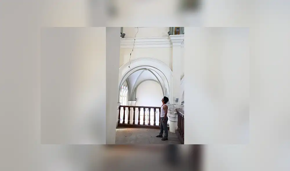Sismo en Loreto: Iglesia de 1928 fue afectada por movimiento telúrico [VIDEO]