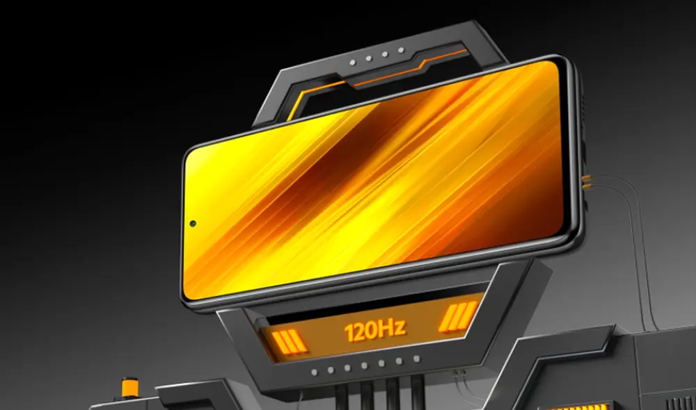 Pantalla con frecuencia de actualización de 120Hz. | Foto: Xiaomi