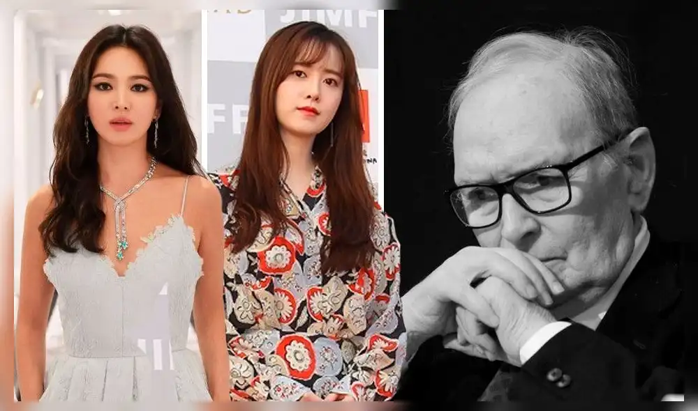 Las protagonistas de Descendants of the Sun y Boys over flowers, Song Hye Kyo y Goo Hye Sun recordaron al maestro italiano, Ennio Morricone. Crédito: fotocomposición Las protagonistas de Descendants of the Sun y Boys over flowers, Song Hye Kyo y Goo Hye Sun recordaron al maestro italiano, Ennio Morricone. Crédito: fotocomposición