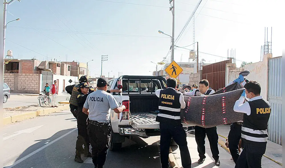 diligencias. Hasta Perú Arbo llegó personal de la policía para el levantamiento del cuerpo.