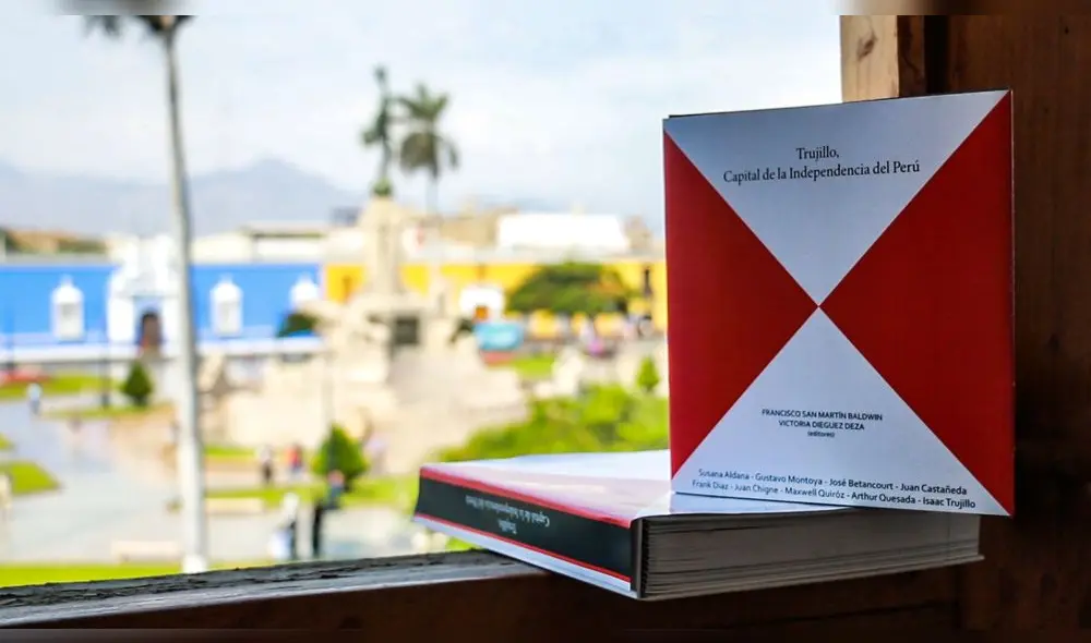 Portada del libro sobre la independencia de Trujillo.