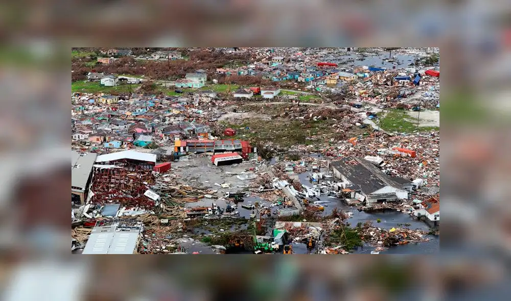 Huracán Dorian. Foto: EFE. Huracán Dorian. Foto: EFE.